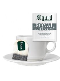 Чай Sigurd чёрный ROYAL EARL GREY (30 пакетиков по 2 гр)